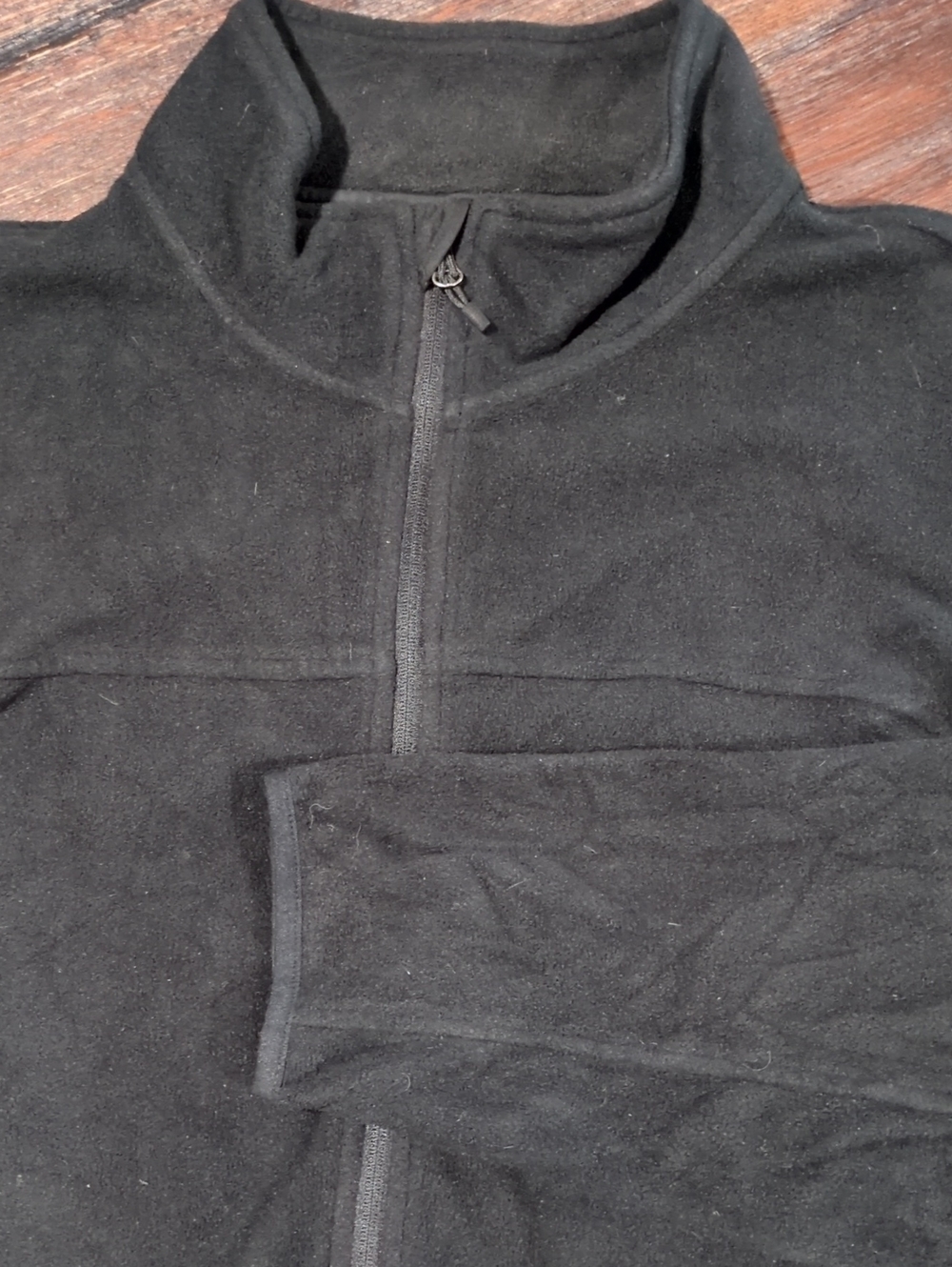 Champion Black Men's Full Zip Fleece Jacket XL